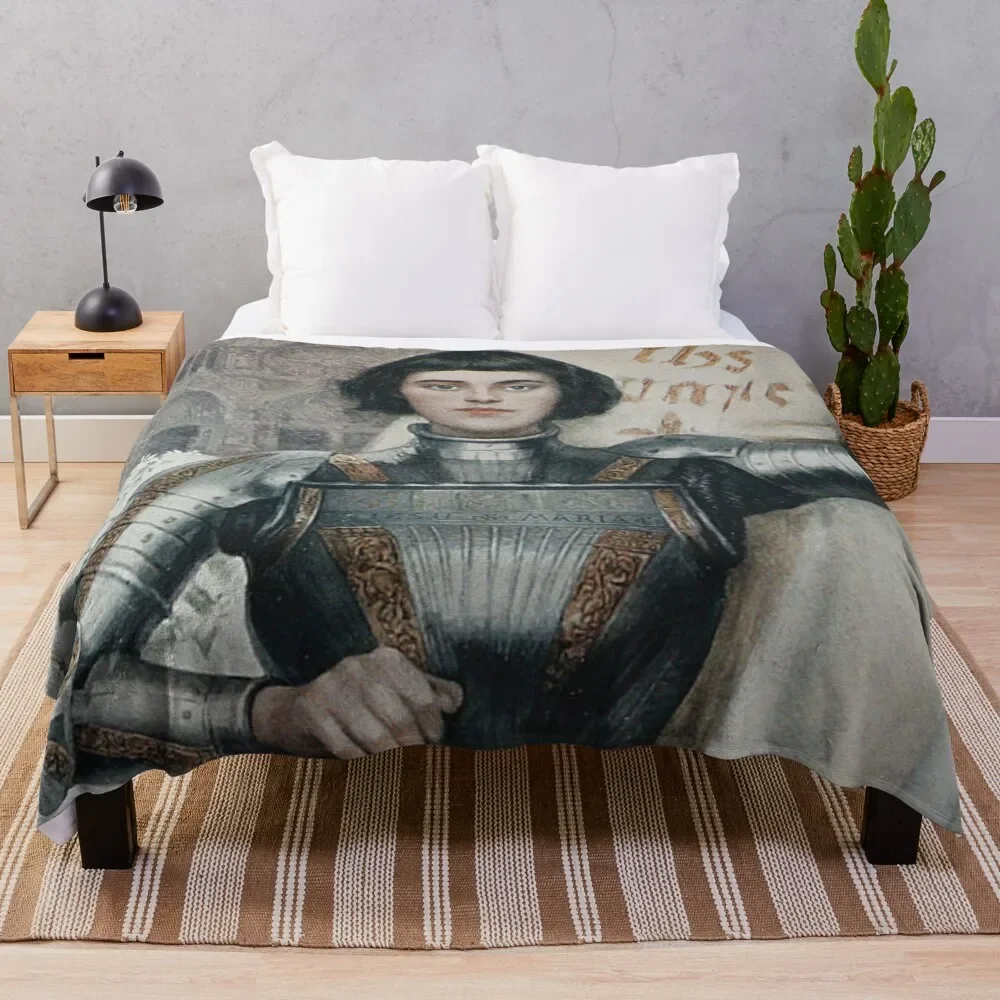 Joan of Arc Throw Blanket Travel Size Cozy Blanket for Plane Train
Joan of Arc Throw Blanket Travel Size Cozy Blanket for Plane Train