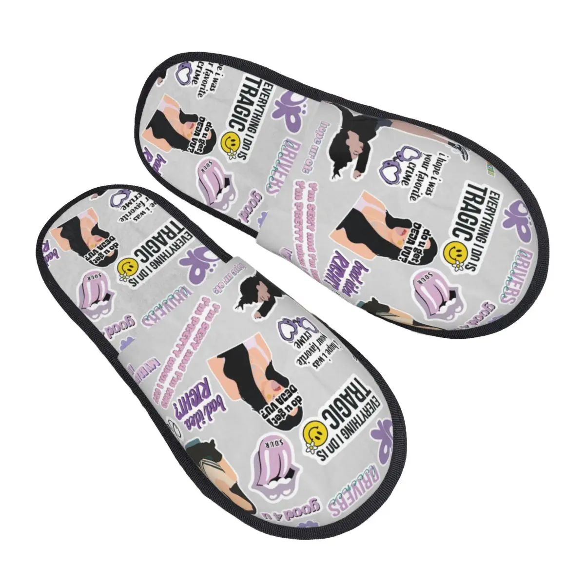 Custom Olivia Rodrigos House Slippers Women Cozy Memory Foam Slip On Bedroom Slipper Shoes
Custom Olivia Rodrigos House Slippers Women Cozy Memory Foam Slip On Bedroom Slipper Shoes