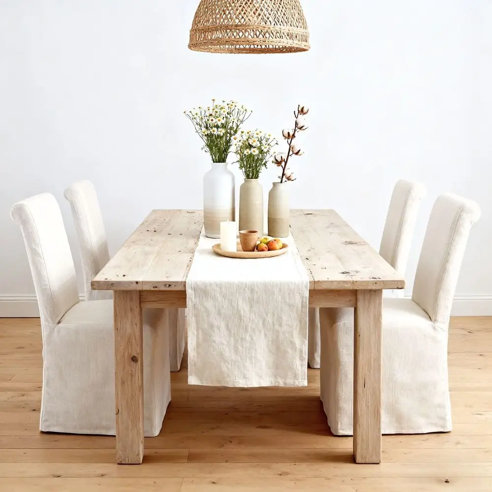Slipcovered Parsons Dining Chairs Set of 4, Upholstered Dining Room Chairs with Washable Linen Cover amp High Back, Modern Farm
Slipcovered Parsons Dining Chairs Set of 4, Upholstered Dining Room Chairs with Washable Linen Cover amp High Back, Modern Farm