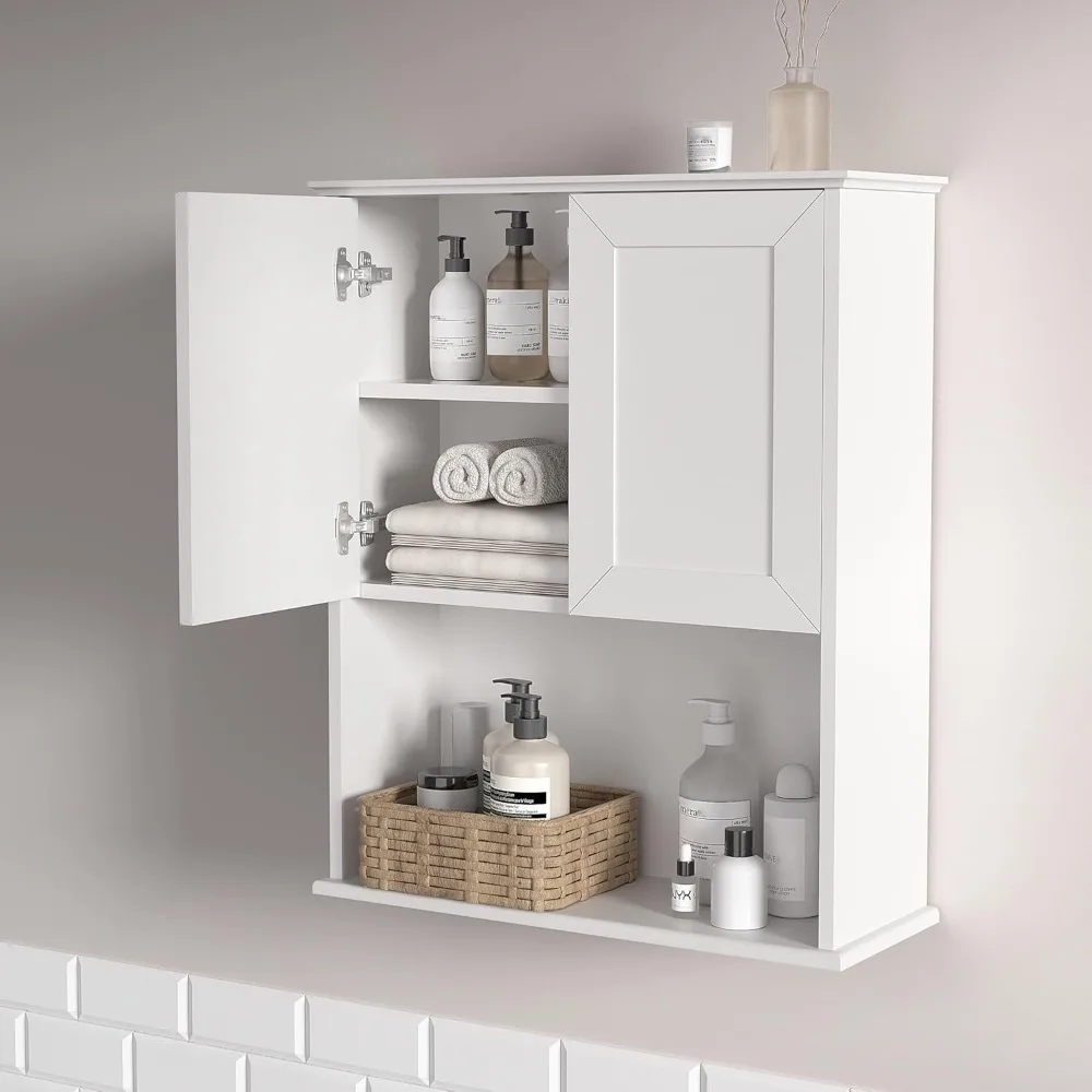 Bathroom Wall Cabinet Wooden with 2 Doors,Over the Toilet Storage Cabinet,Bathroom and Laundry Wall Mount Storage Medicine Cabin
Bathroom Wall Cabinet Wooden with 2 Doors,Over the Toilet Storage Cabinet,Bathroom and Laundry Wall Mount Storage Medicine Cabin