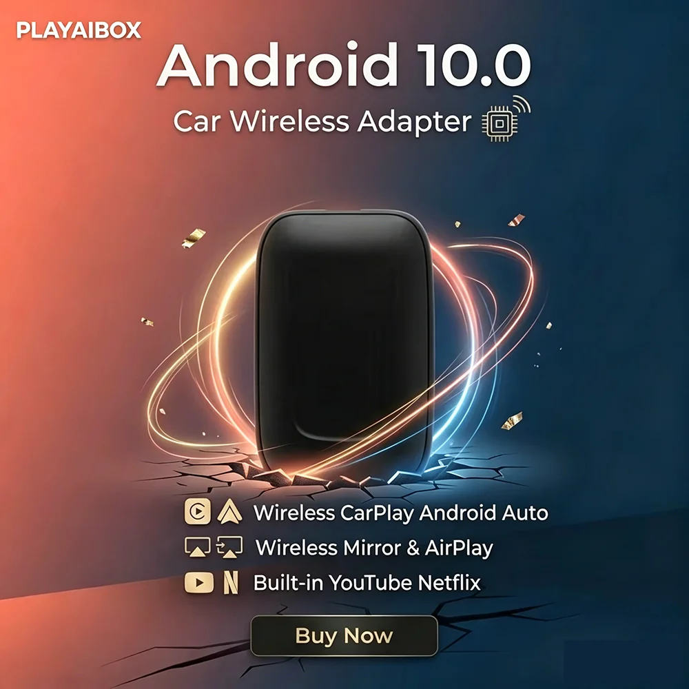 PLAYAIBOX Android 10 Carplay Ai Box Wireless CarPlay Wireless Android Auto Adapter For Tesla Model Y Bluetooth Wifi Connect
PLAYAIBOX Android 10 Carplay Ai Box Wireless CarPlay Wireless Android Auto Adapter For Tesla Model Y Bluetooth Wifi Connect