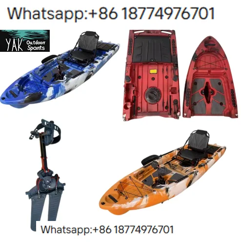 Outdoors Single-person Sit-on-Top Pedal Ka Rotomolded HDPE Construction 100kg Capacity Fishing & Touring
Outdoors Single-person Sit-on-Top Pedal Ka Rotomolded HDPE Construction 100kg Capacity Fishing & Touring