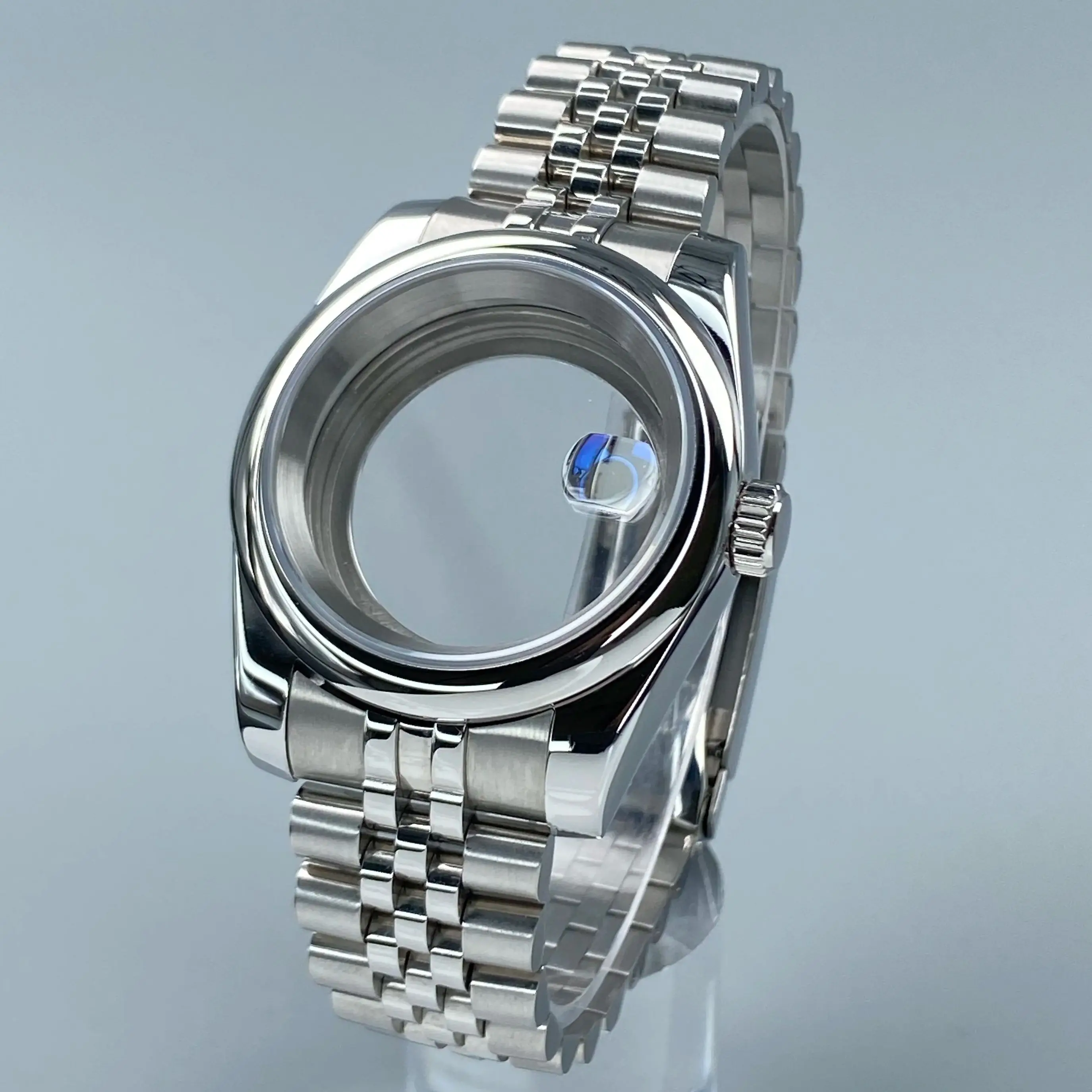 NH35 36/39mm Watch Case Sapphire Glass Stainless steel Fit NH36/NH35 Movement 28.5mm Dial New JB Bracelet Accessories
NH35 36/39mm Watch Case Sapphire Glass Stainless steel Fit NH36/NH35 Movement 28.5mm Dial New JB Bracelet Accessories 