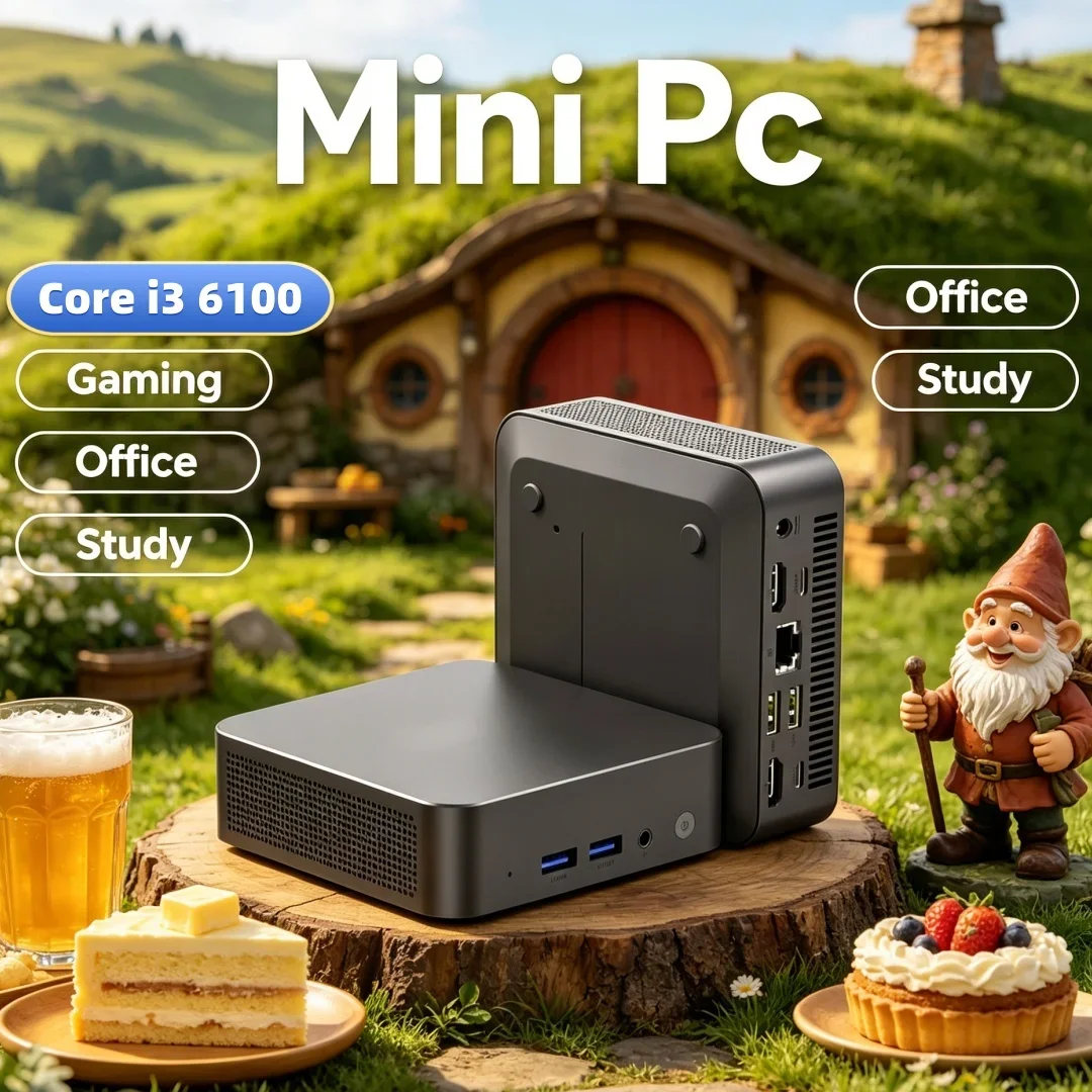 Core I3 6100 Clear 4KHD Desktop Mini PC Win11 16GB 32GB RAM WiFi 6 1TB 2TB SSD Pocket Gaming Computer Home Office
Core I3 6100 Clear 4KHD Desktop Mini PC Win11 16GB 32GB RAM WiFi 6 1TB 2TB SSD Pocket Gaming Computer Home Office