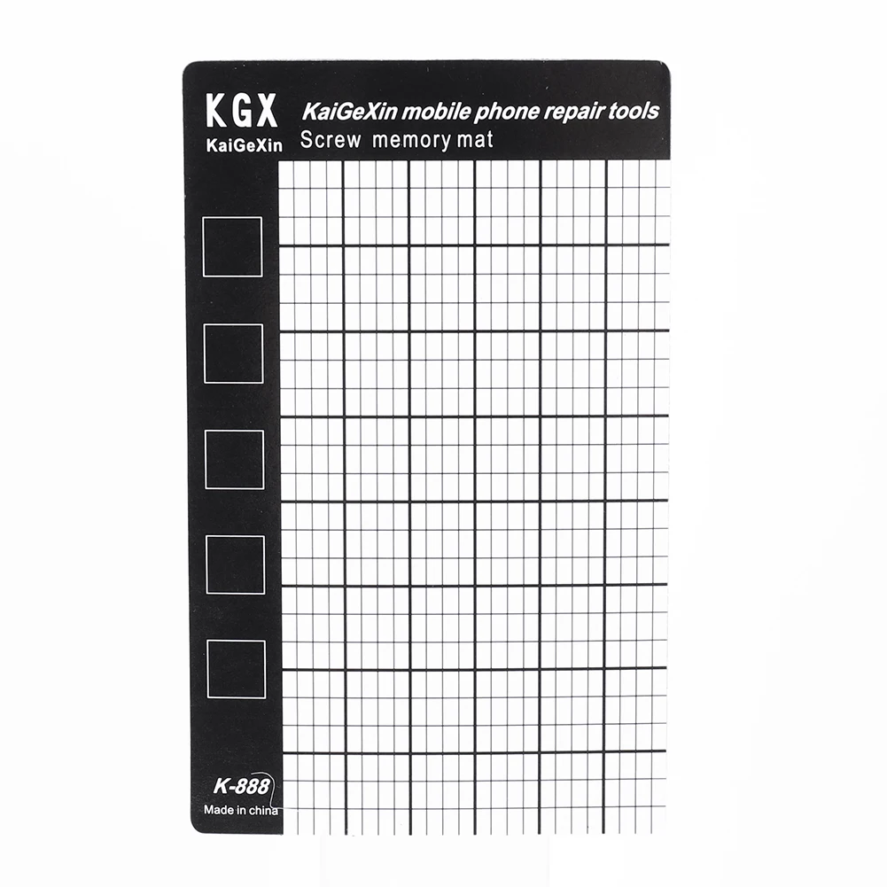 Magnetic Phone Repair Mat Magnetic Screw Mat Memory Chart Work Pad Magnetic Storage Pad Disassembly Repair Work Mat for Screws
Magnetic Phone Repair Mat Magnetic Screw Mat Memory Chart Work Pad Magnetic Storage Pad Disassembly Repair Work Mat for Screws