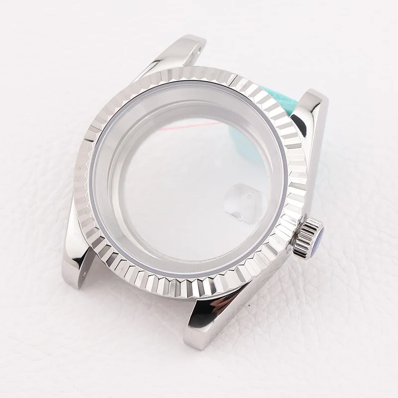 36mm and 39mm NH35 Case Sapphire Crystal Datejust Stainless Steel Watch Case for Seiko Mod Automatic Movement Man Watch Parts
36mm and 39mm NH35 Case Sapphire Crystal Datejust Stainless Steel Watch Case for Seiko Mod Automatic Movement Man Watch Parts