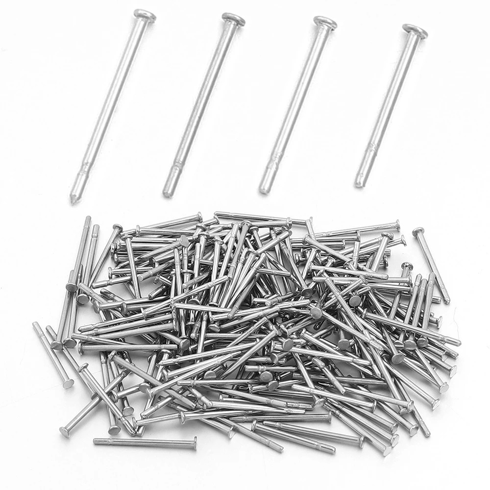 200pcs/lot 316 Stainless Steel Flat Head Ear Pins Earring Studs Blank Post Base Pins For DIY Earrings Piercing Jewelry Making
200pcs/lot 316 Stainless Steel Flat Head Ear Pins Earring Studs Blank Post Base Pins For DIY Earrings Piercing Jewelry Making
