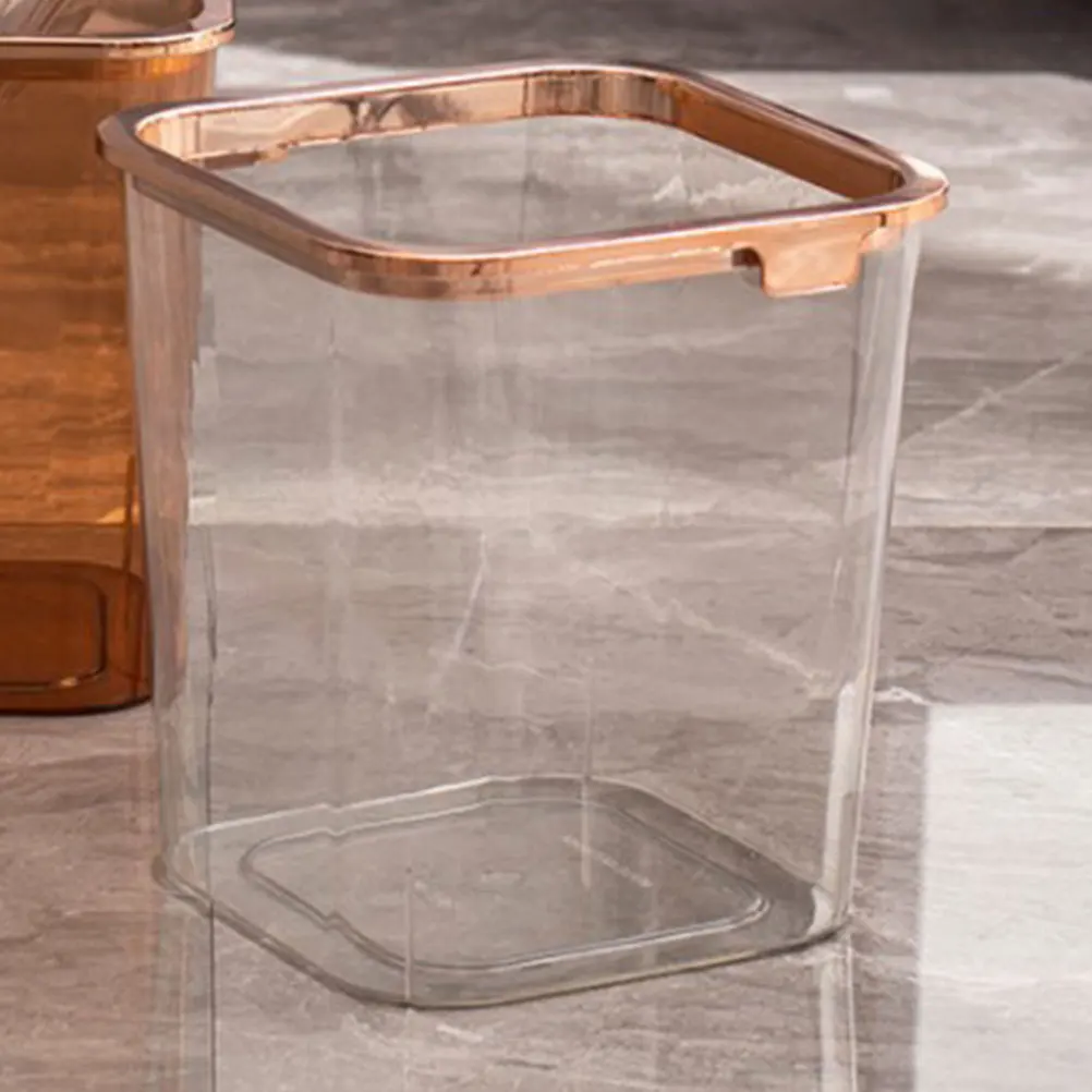 2Pcs Creative Pet Trash Can Portable Clear Wastebasket for Bedroom Office Kitchen Bathroom Garbage Bin Large Capacity
2Pcs Creative Pet Trash Can Portable Clear Wastebasket for Bedroom Office Kitchen Bathroom Garbage Bin Large Capacity