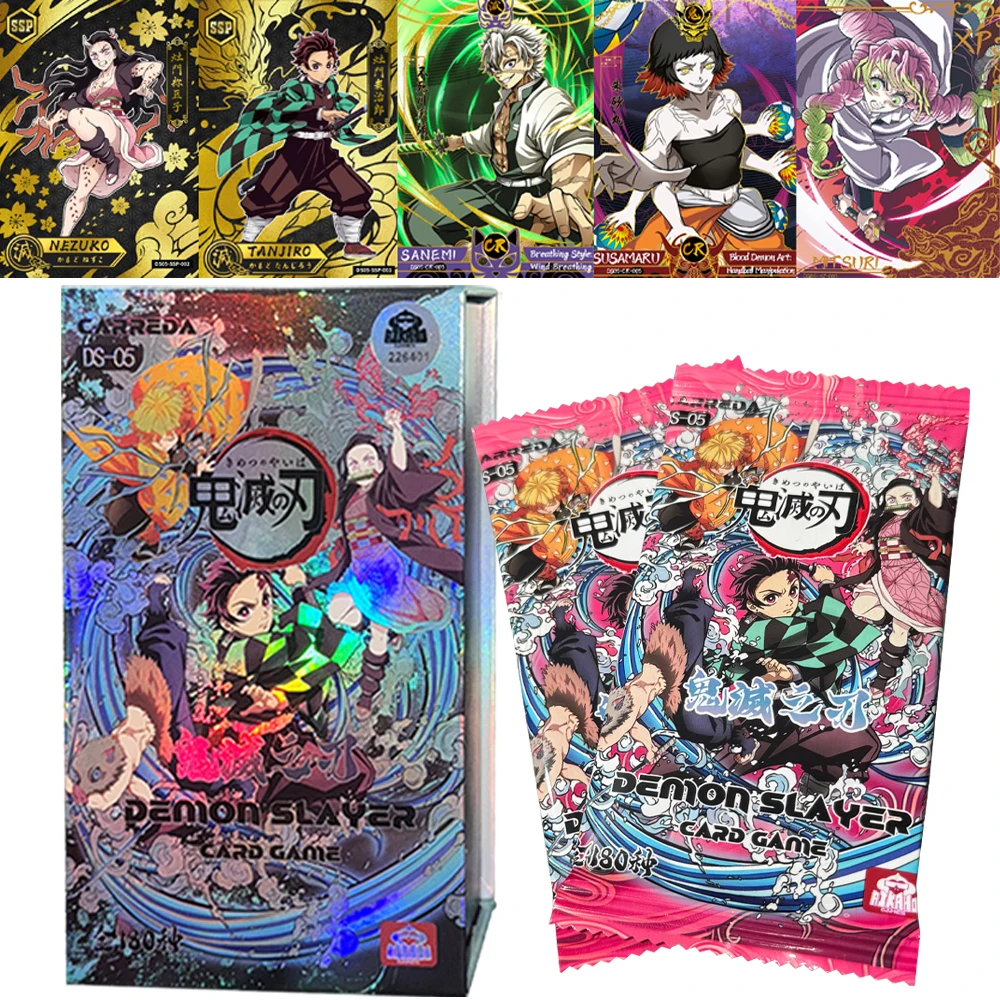 wholesale New English version DS-05 Demon Slayer Collection Card Anime AIKAHO Tanjirou Kamado Nezuko Character toy gift
wholesale New English version DS-05 Demon Slayer Collection Card Anime AIKAHO Tanjirou Kamado Nezuko Character toy gift