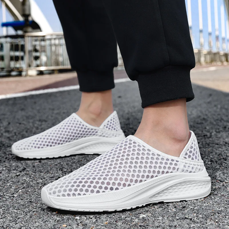 Спортивная обувь, мужская дышащая повседневная обувь из сетки, унисекс, мягкая и удобная, для пар, больших размеров, на плоской подошве, женская, 36-48 размеров.
Спортивная обувь, мужская дышащая повседневная обувь из сетки, унисекс, мягкая и удобная, для пар, больших размеров, на плоской подошве, женская, 36-48 размеров.