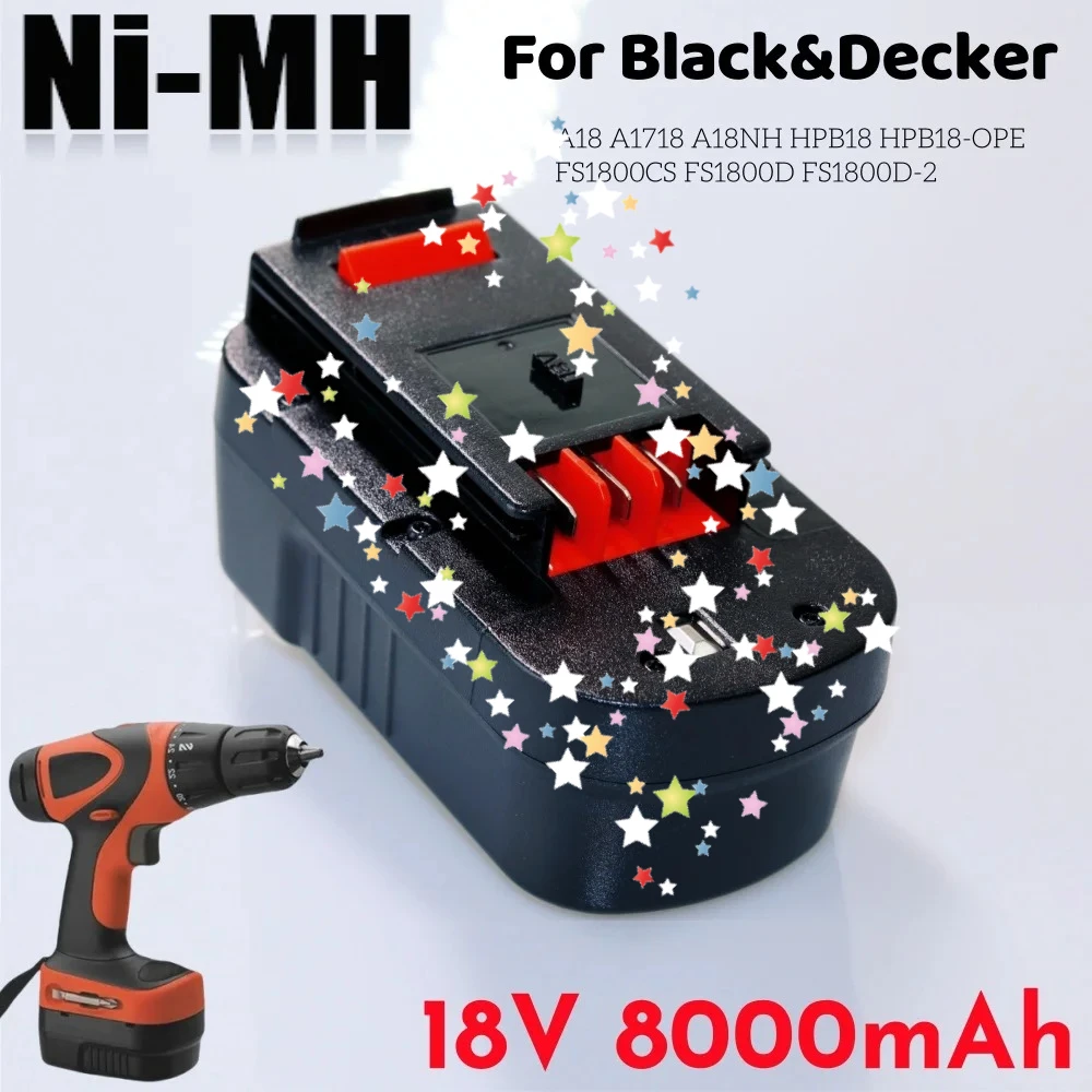НОВЫЙ Аккумулятор 18В 8000мАч для электроинструментов Black&Decker Hpb18 Fs180 A1718 A18NH BD18PSK EPC18 HP188F2B KC1800S
НОВЫЙ Аккумулятор 18В 8000мАч для электроинструментов Black&Decker Hpb18 Fs180 A1718 A18NH BD18PSK EPC18 HP188F2B KC1800S