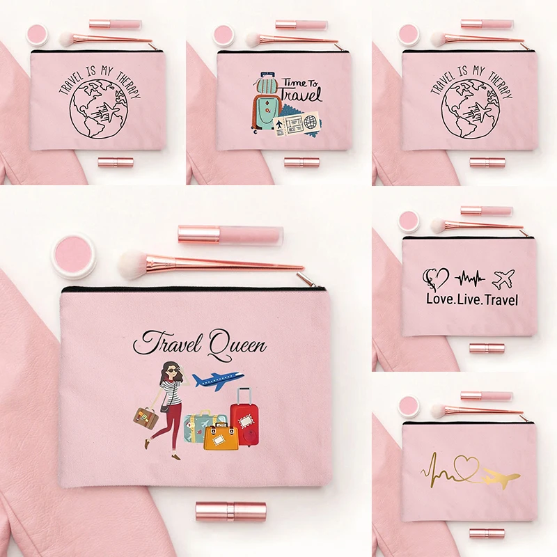 Airplane Travel Queen Print Makeup Bags Storage Zipper Pouch Perfume Lipstick Cosmetic Bag Pencil Case Wallet Stewardess Gifts
Airplane Travel Queen Print Makeup Bags Storage Zipper Pouch Perfume Lipstick Cosmetic Bag Pencil Case Wallet Stewardess Gifts
