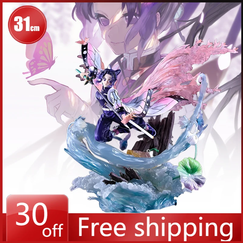 31cm Demon Slayer Insect Pillar Kochou Shinobu Animation Peripherals Model Desktop Ornament Decoration Christmas Gift Kids Toys
31cm Demon Slayer Insect Pillar Kochou Shinobu Animation Peripherals Model Desktop Ornament Decoration Christmas Gift Kids Toys