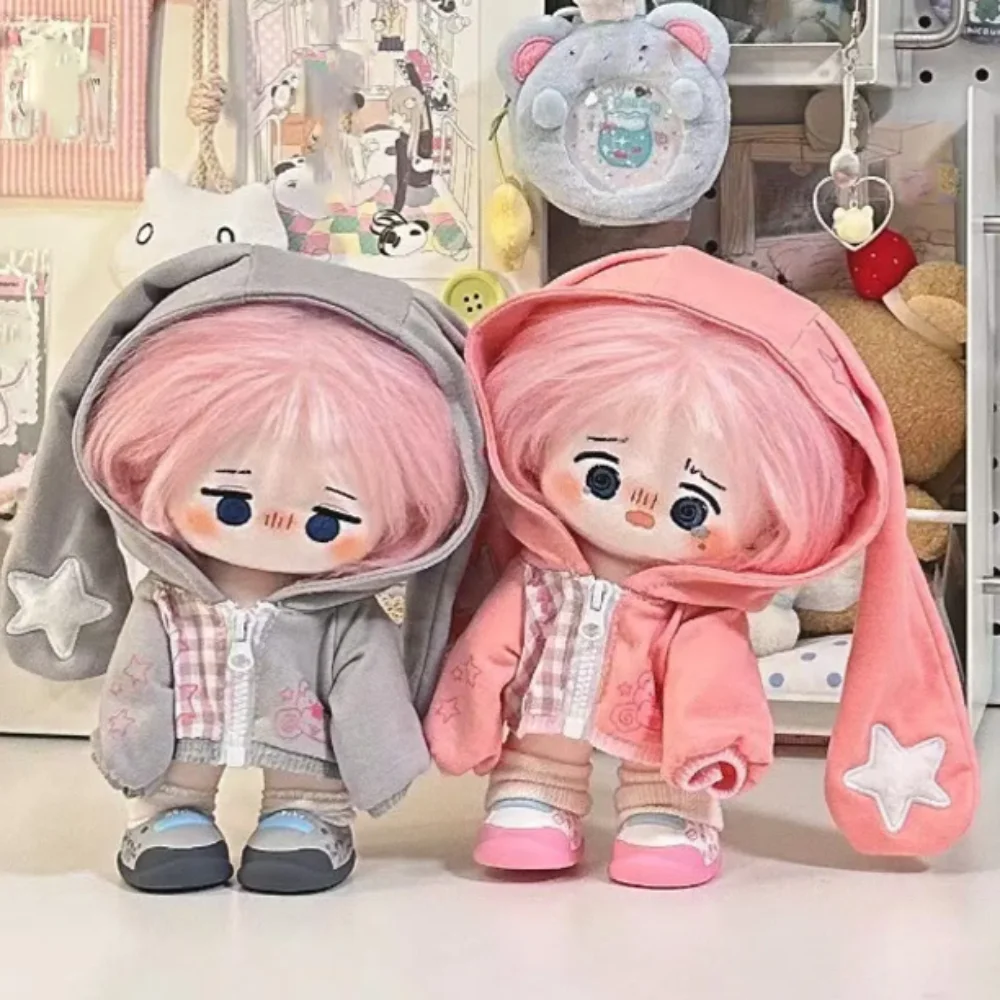 Rabbit Coat 20cm Cotton Doll Clothes Long Ear Star Cotton Doll's Clothes Fashion Cute Plush Doll Clothes Doll Accessories
Rabbit Coat 20cm Cotton Doll Clothes Long Ear Star Cotton Doll's Clothes Fashion Cute Plush Doll Clothes Doll Accessories