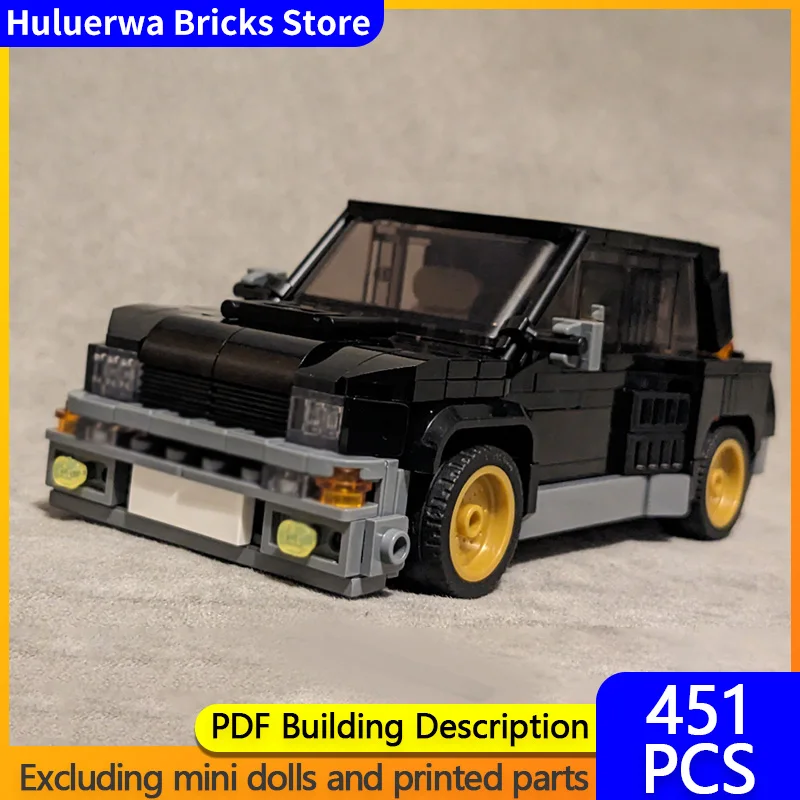 Speed Hypercar Model MOC Building Bricks R5 Turbo 2 Classic Sedan Modular Technology Gifts Holiday Assemble Children Toys Suit
Speed Hypercar Model MOC Building Bricks R5 Turbo 2 Classic Sedan Modular Technology Gifts Holiday Assemble Children Toys Suit