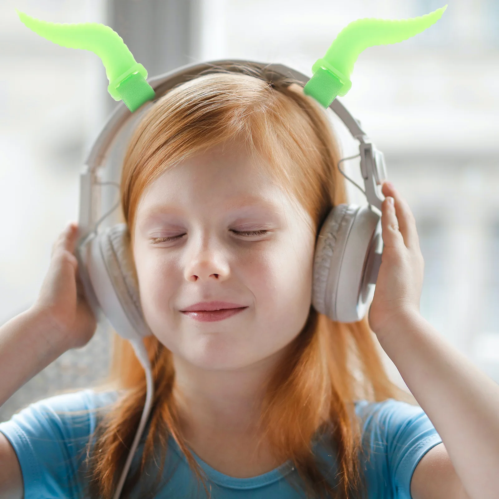 Headphone Accessories Silica Gel Ox Horns Halloween Decor Cosplay Gaming Attachment Headset Ear Cool
Headphone Accessories Silica Gel Ox Horns Halloween Decor Cosplay Gaming Attachment Headset Ear Cool