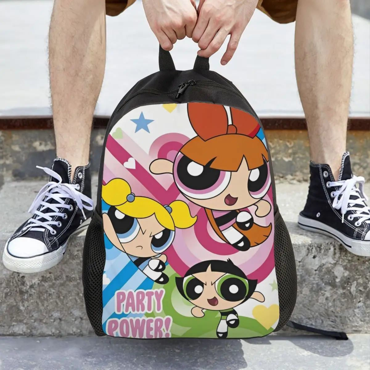 Cartoon Cute P-Powerpuff Girls Cool Backpack Gift Student Work Daypack for Men Women Laptop Canvas Bags
Cartoon Cute P-Powerpuff Girls Cool Backpack Gift Student Work Daypack for Men Women Laptop Canvas Bags