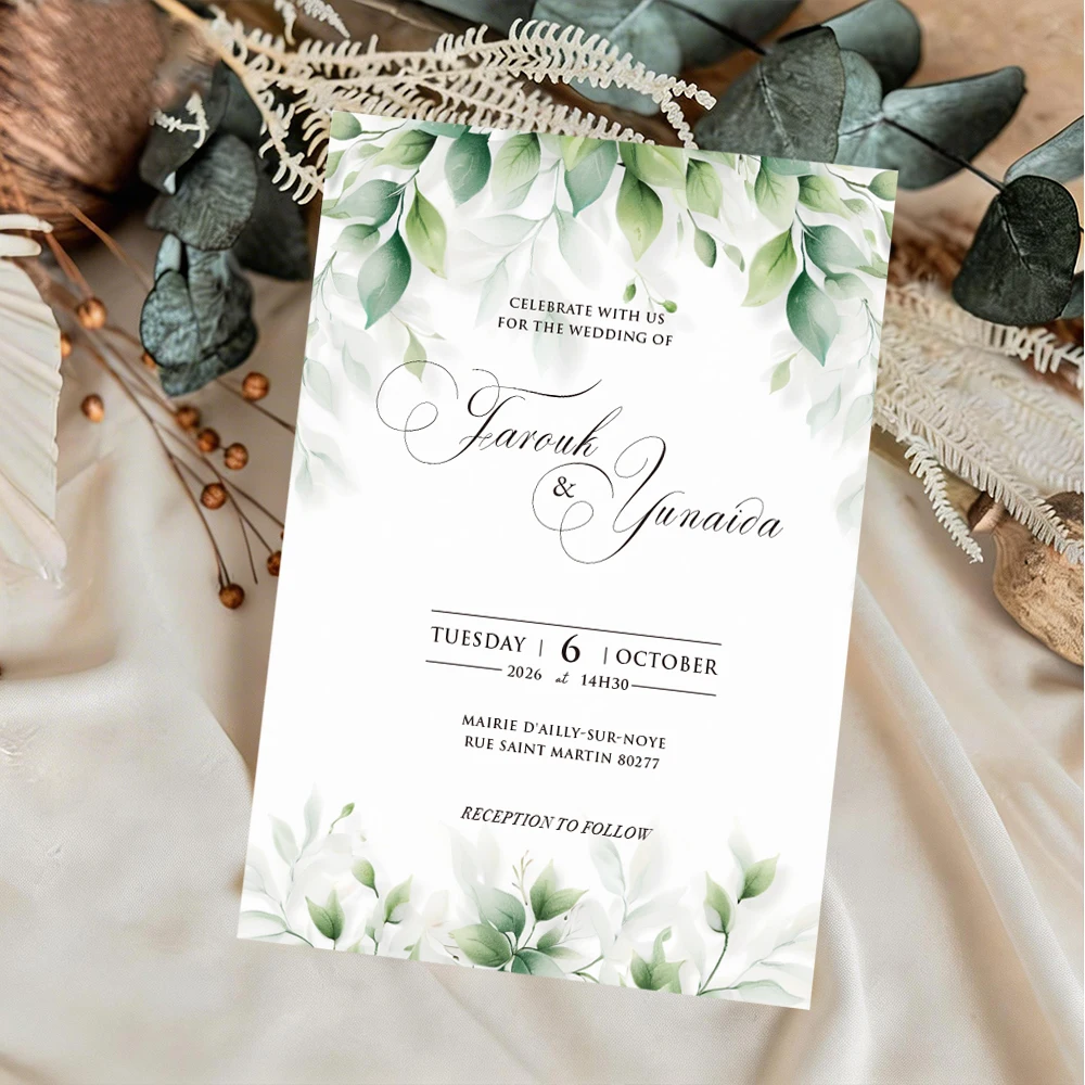Wedding Invitations Card Customizable 5x7 Inch Forest & Rustic-Style Save the Date Wedding Editable Shower Cards
Wedding Invitations Card Customizable 5x7 Inch Forest & Rustic-Style Save the Date Wedding Editable Shower Cards