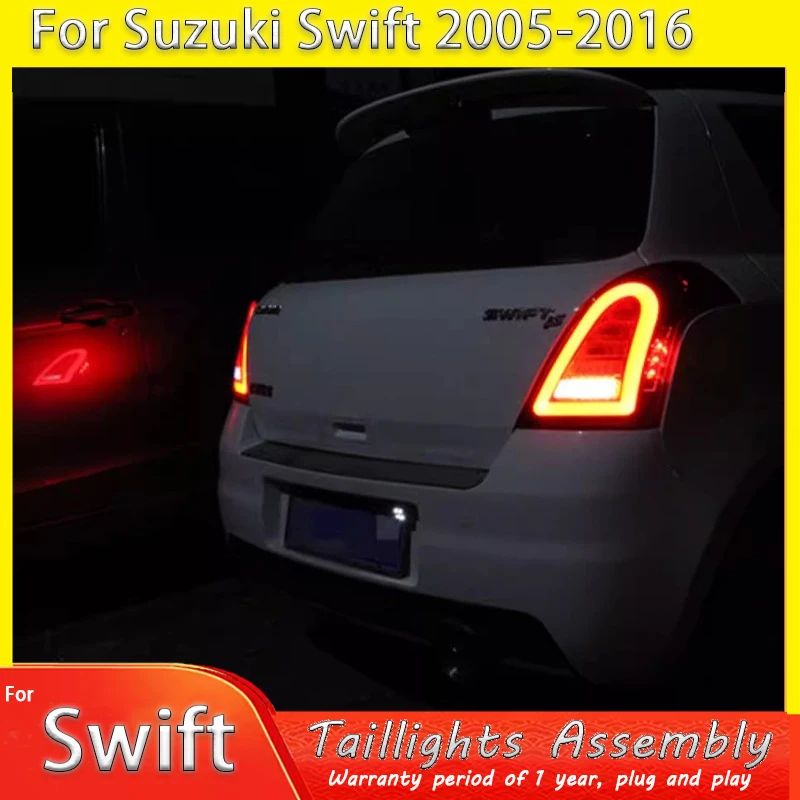 LED Tail Lamp for Suzuki Swift LED Tail Light 2005-2016 Swift Rear Fog Brake Turn Signal Automotive Accessories
LED Tail Lamp for Suzuki Swift LED Tail Light 2005-2016 Swift Rear Fog Brake Turn Signal Automotive Accessories