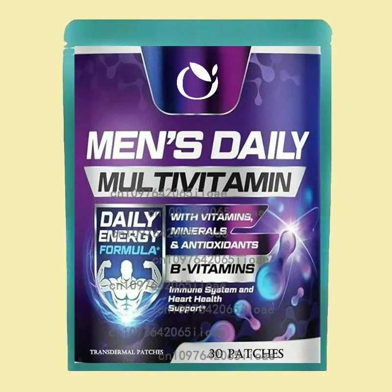 30 Patches Mens Multivitamins, Immune Health & Energy Support Vitamins Transdermal Patches
30 Patches Mens Multivitamins, Immune Health & Energy Support Vitamins Transdermal Patches