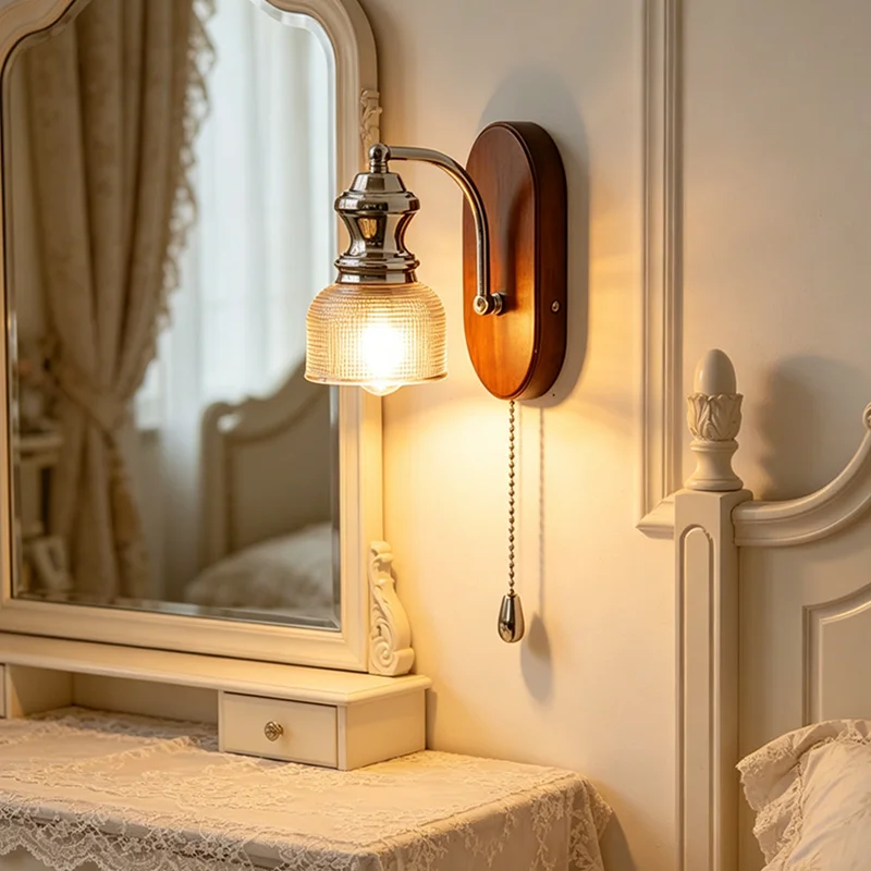Luxury Iron Glass LED Home Decro Wall Sconce E14 Retro Lighting Fixture Vintage Vanity Wall Lamp for Bedroom Study
Luxury Iron Glass LED Home Decro Wall Sconce E14 Retro Lighting Fixture Vintage Vanity Wall Lamp for Bedroom Study