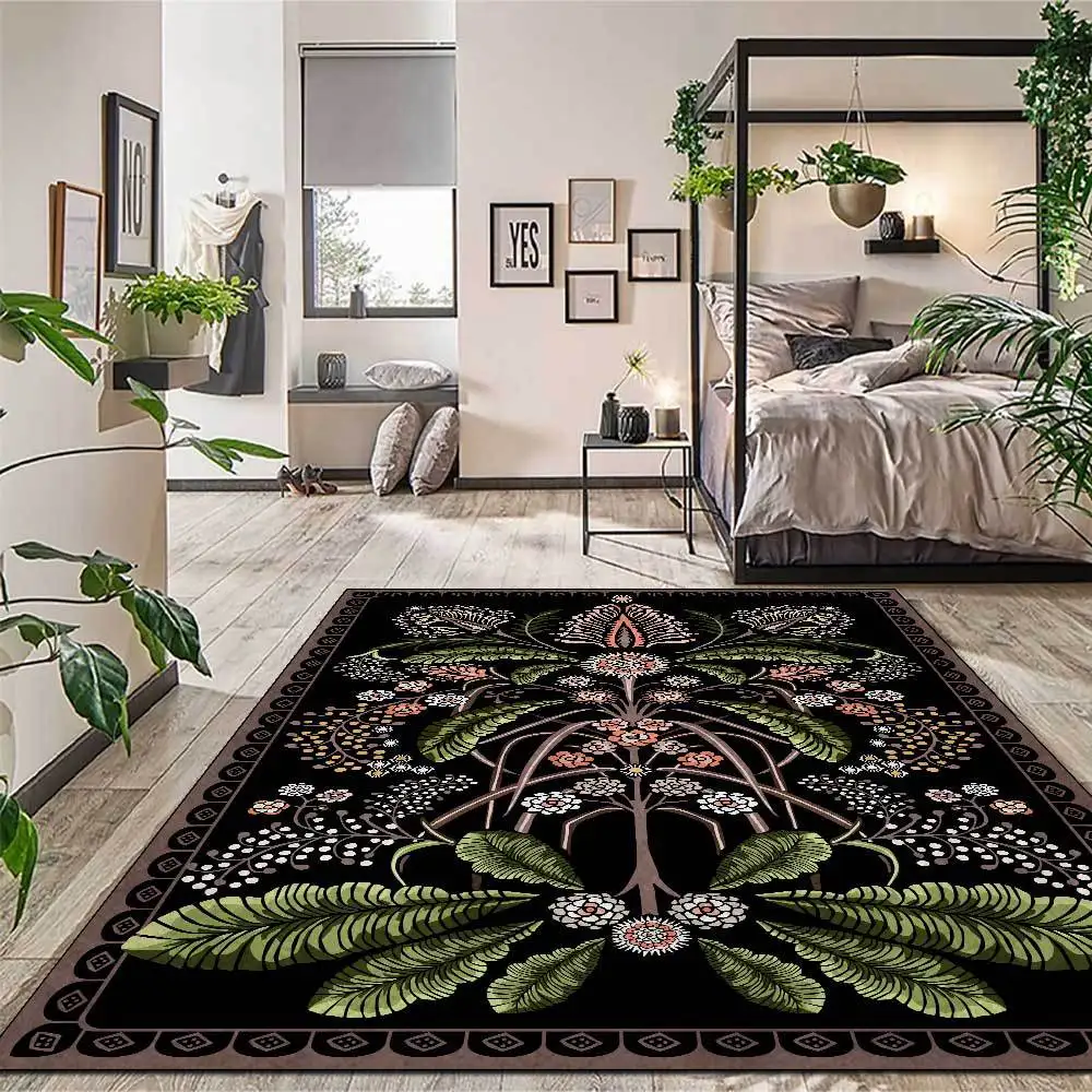 Floral Pattern Floor Mats for Home Decoration,Living Room Carpet,Countryside Area Rug Ethnic Style,Bedroom Fashion,Bath,Non Slip
Floral Pattern Floor Mats for Home Decoration,Living Room Carpet,Countryside Area Rug Ethnic Style,Bedroom Fashion,Bath,Non Slip