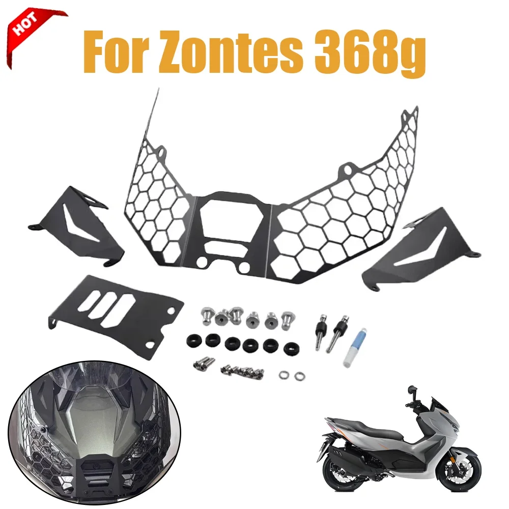Motorcycle Headlight Guard Protector Fit Headlamp Protection Cover Lamp Grille Accessories For Zontes 368G 368 G368
Motorcycle Headlight Guard Protector Fit Headlamp Protection Cover Lamp Grille Accessories For Zontes 368G 368 G368