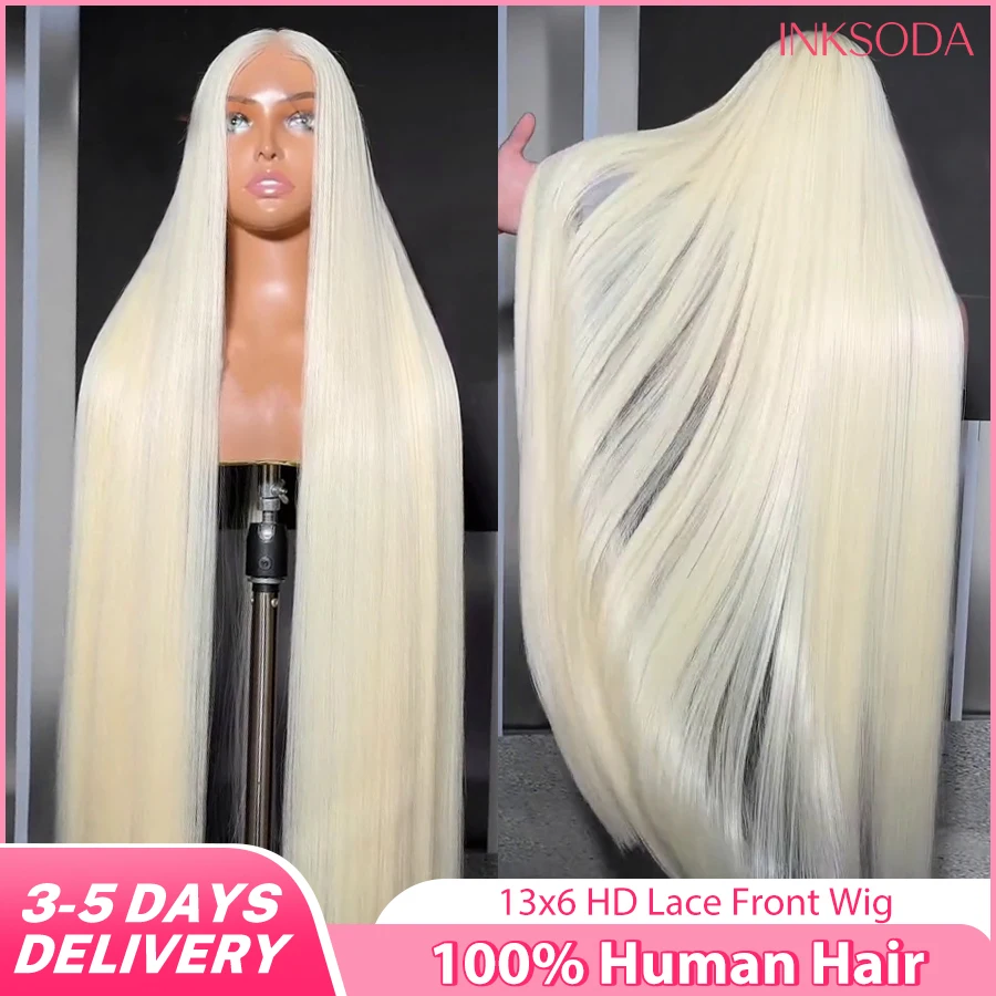 13x6 HD Lace Frontal Wig 613 Bone Straight Human Hair Wigs 30 40 Inch Blonde 613 Colored Wig 13x4 Brazilian Hair Wigs for Women
13x6 HD Lace Frontal Wig 613 Bone Straight Human Hair Wigs 30 40 Inch Blonde 613 Colored Wig 13x4 Brazilian Hair Wigs for Women