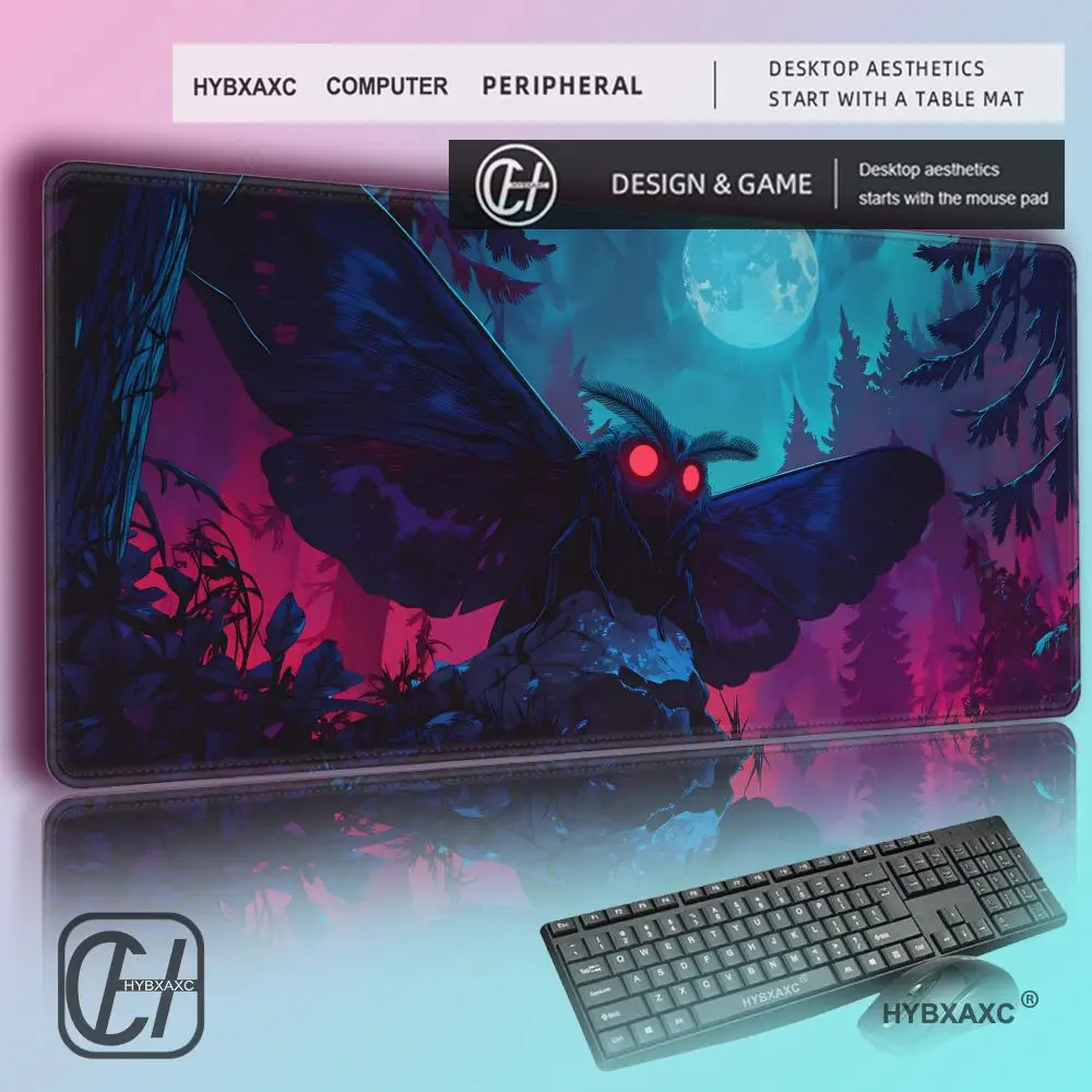 HYBXAXC Mothman Urban Horror DeskMat Pink Purple Cryptid Extended MousePad Retro Comic City Moth Gaming Creepy Aesthetic Tech
HYBXAXC Mothman Urban Horror DeskMat Pink Purple Cryptid Extended MousePad Retro Comic City Moth Gaming Creepy Aesthetic Tech