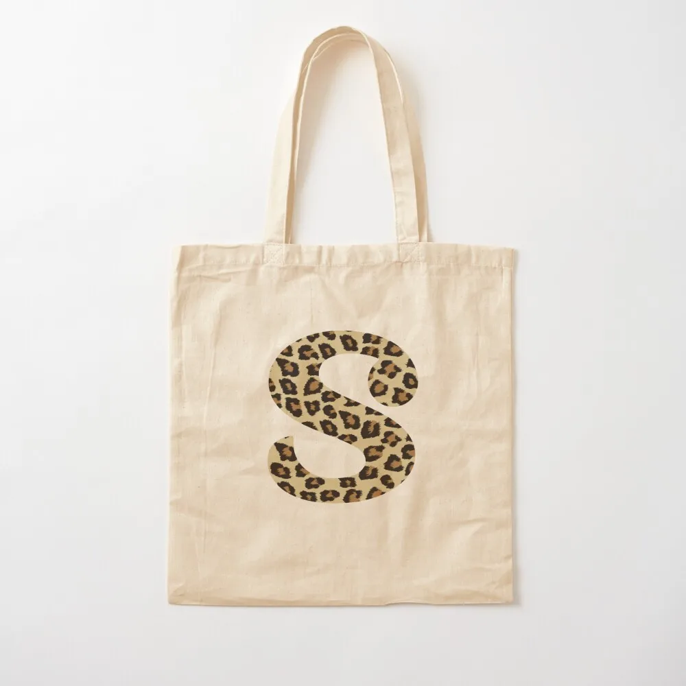 Letter S Leopard Cheetah Monogram Initial Tote Bag the tote large for beach ecological bags Canvas
Letter S Leopard Cheetah Monogram Initial Tote Bag the tote large for beach ecological bags Canvas