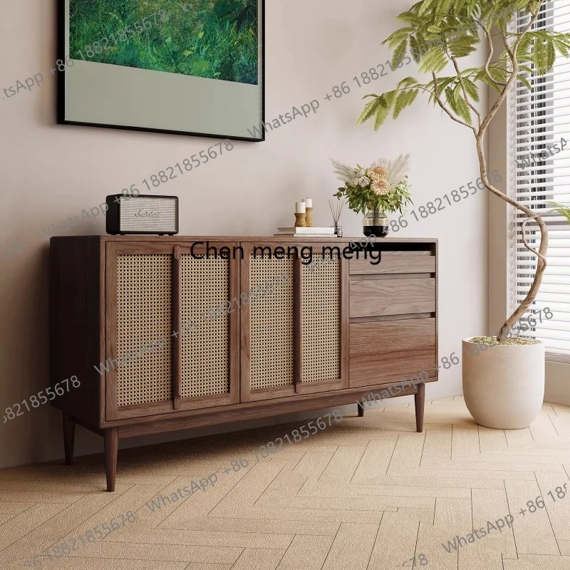 Solid wood dining side cabinet ash wood rattan living room storage, decoration, wall, storage, side cabinet
Solid wood dining side cabinet ash wood rattan living room storage, decoration, wall, storage, side cabinet