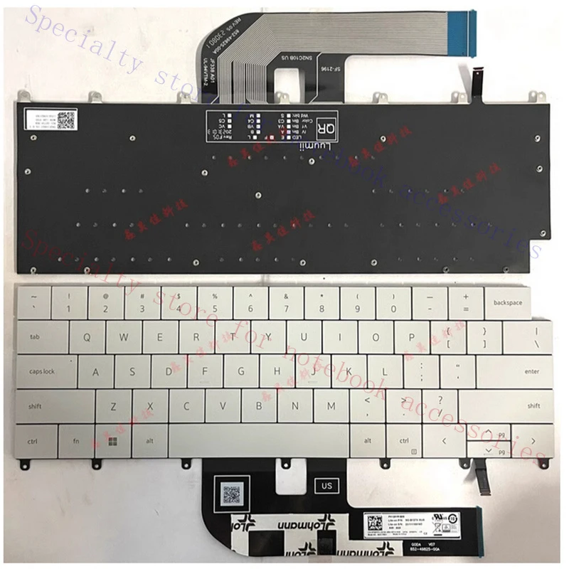 A+ For Dell XPS 14 9440 P184G 14.5inch Laptop Kayboard with Backlight White
A+ For Dell XPS 14 9440 P184G 14.5inch Laptop Kayboard with Backlight White