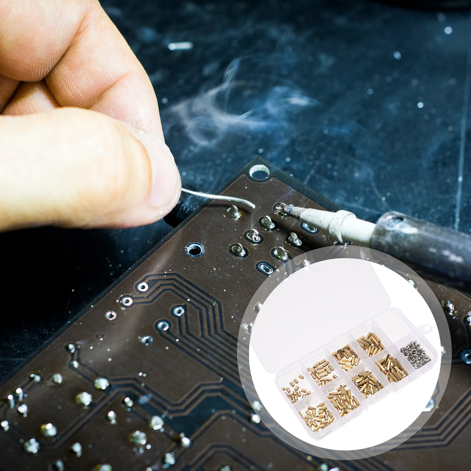 300Pcs Screw Nut Assortment Kit Standoff Kit Portable Fastener Set High Hardness Wear Resistant Oxidation Resistant Threaded
300Pcs Screw Nut Assortment Kit Standoff Kit Portable Fastener Set High Hardness Wear Resistant Oxidation Resistant Threaded