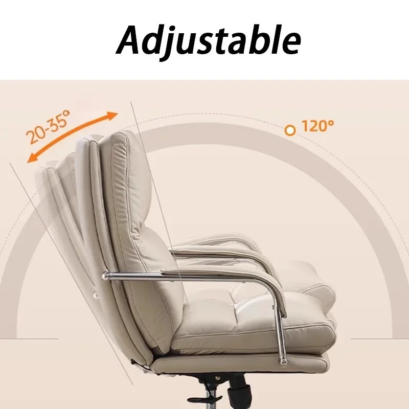 Simple Office Chairs Modern Luxury Ergonomic Chair Movable Comfortable Swivel Chair Height Adjustable Desk Chairs with Wheels
Simple Office Chairs Modern Luxury Ergonomic Chair Movable Comfortable Swivel Chair Height Adjustable Desk Chairs with Wheels