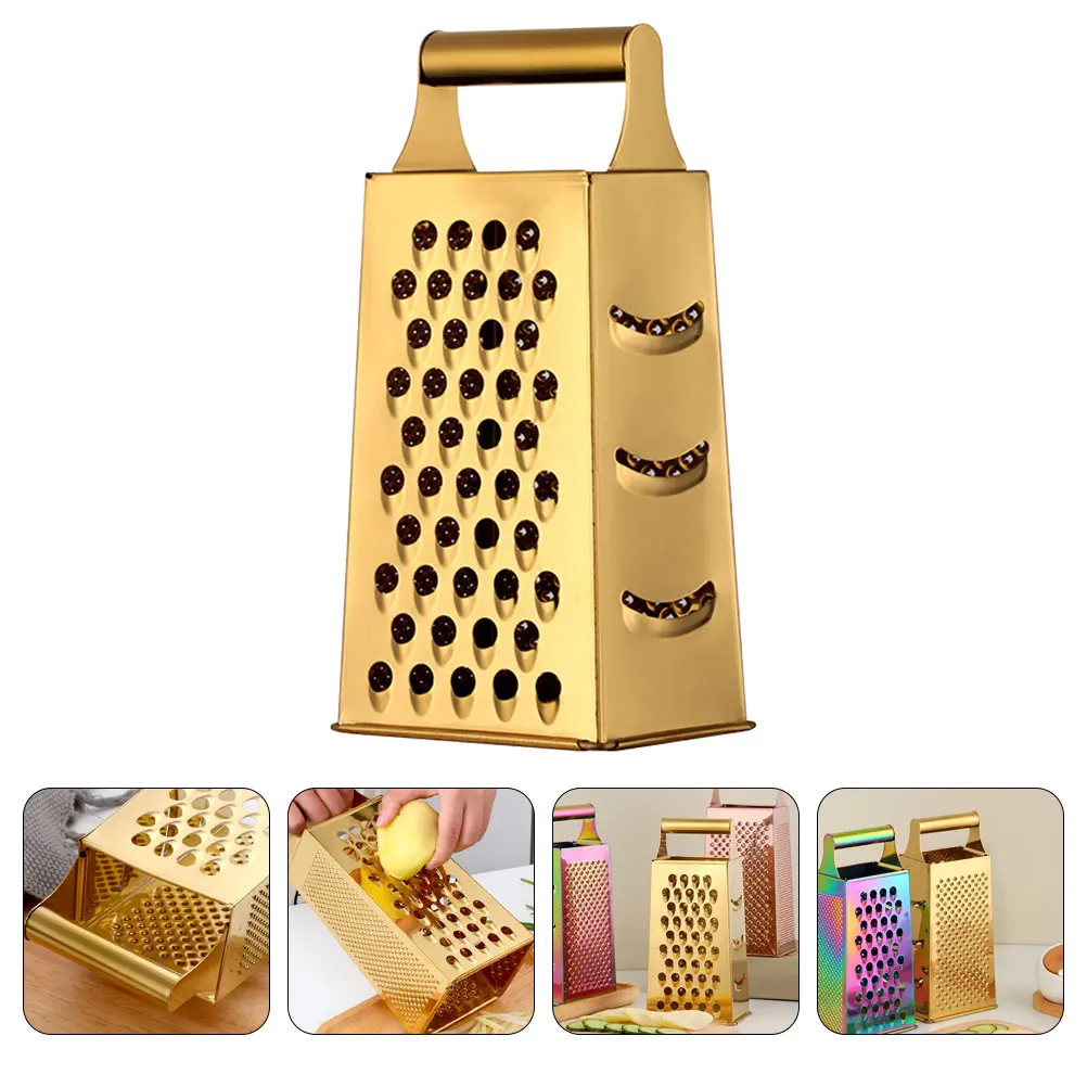 Stainless Steel Grater Cheese Slicer Vegetable Chopper Food Graders Shredder Shredders
Stainless Steel Grater Cheese Slicer Vegetable Chopper Food Graders Shredder Shredders