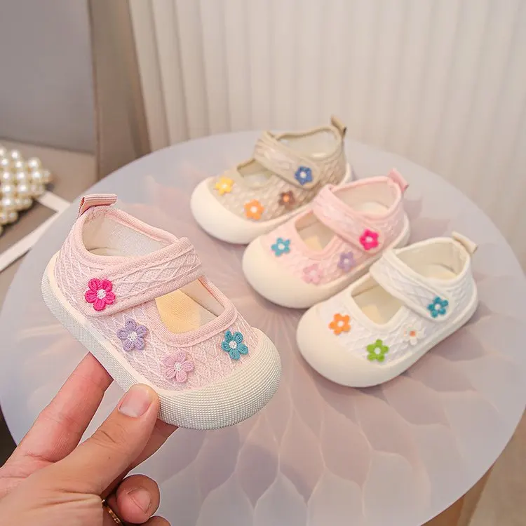 Korean Baby Toddler Shoes Children Square Mouth Floral Canvas Shoes Fashion Kids Girl Infant Breathable Board Shoe First Walkers
Korean Baby Toddler Shoes Children Square Mouth Floral Canvas Shoes Fashion Kids Girl Infant Breathable Board Shoe First Walkers
