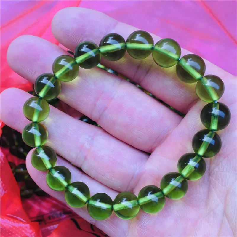 10 мм Шарм Кристалл Молдавит Браслет Наручные Ювелирные Изделия Подарок - Уникальный Оккультный Драгоценный Камень Аксессуар 
10 мм Шарм Кристалл Молдавит Браслет Наручные Ювелирные Изделия Подарок - Уникальный Оккультный Драгоценный Камень Аксессуар