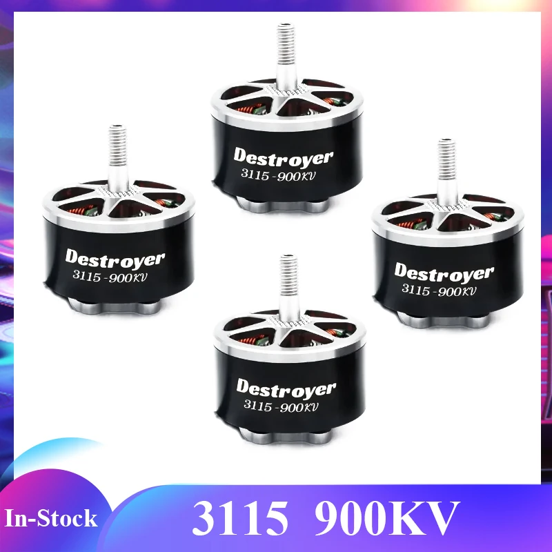Cosmicrc Destyoyer 3115 Pro 900KV 5-8S Motor for 10 "FPV Long Distance X-class Racing Cars
Cosmicrc Destyoyer 3115 Pro 900KV 5-8S Motor for 10 "FPV Long Distance X-class Racing Cars