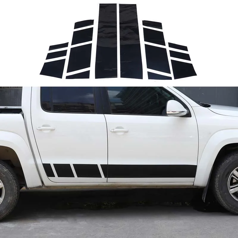 Car Vinyl Stickers Car Side Body PVC Raing Style Set Decor Car Modification Stickers for Volkswagen Amarok 2011-2018 Accessories
Car Vinyl Stickers Car Side Body PVC Raing Style Set Decor Car Modification Stickers for Volkswagen Amarok 2011-2018 Accessories