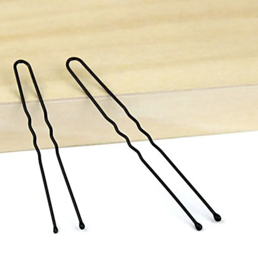 100Pcs U Shape Hairpins Women Hair Pin Set Strong Metal U Shaped Bobby Pins for Updo Wedding Bridal Hairstyle Black
100Pcs U Shape Hairpins Women Hair Pin Set Strong Metal U Shaped Bobby Pins for Updo Wedding Bridal Hairstyle Black