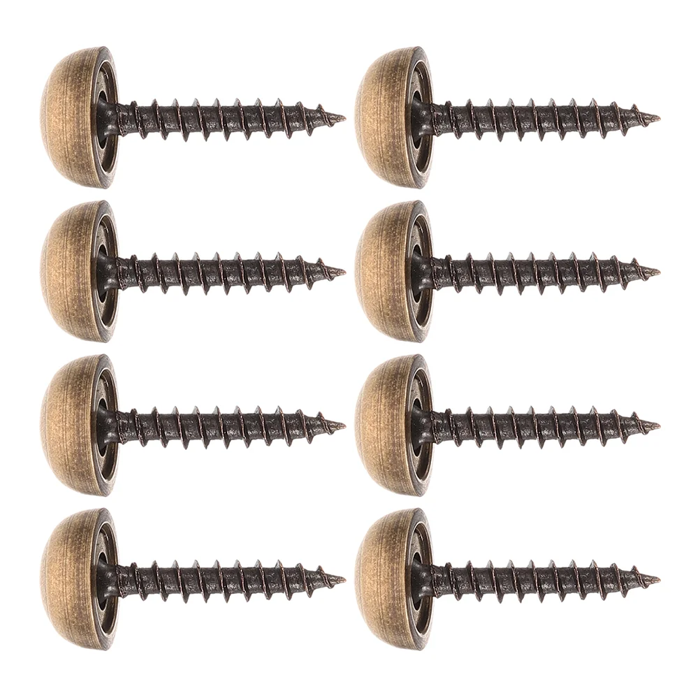 8 Pcs Self-tapping Screws Caps Brass Decorative Bolt Cover Mirror for Wall Mounting
8 Pcs Self-tapping Screws Caps Brass Decorative Bolt Cover Mirror for Wall Mounting
