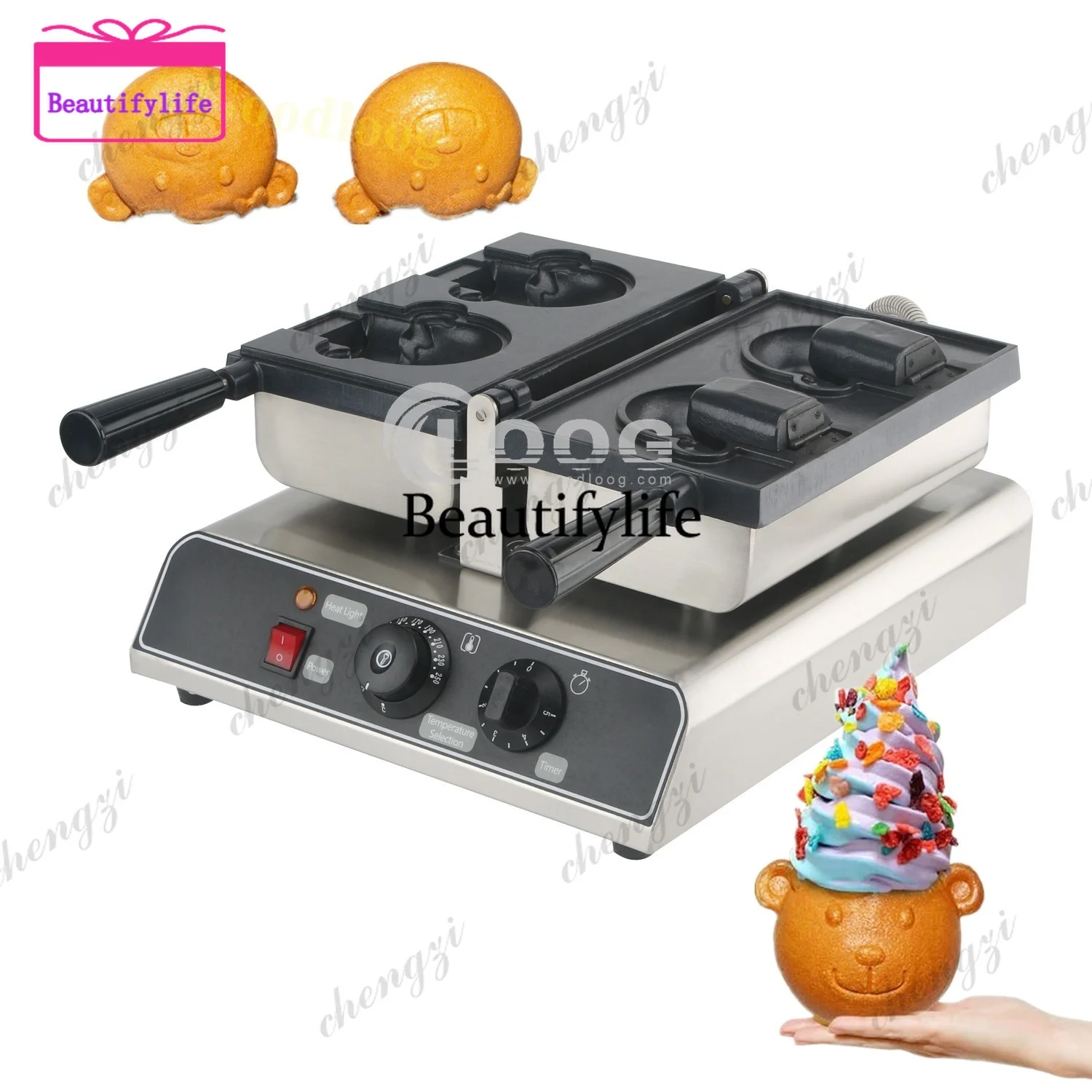 A55 Commercial Restaurant Kitchen Equipment 2PCS Waffle Maker
A55 Commercial Restaurant Kitchen Equipment 2PCS Waffle Maker