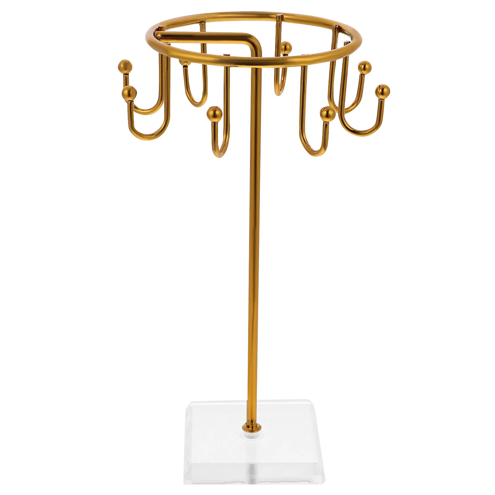 Umbrella Style Desktop Jewelry Display Stand Metal Earring Necklace Bracelet Holder Organizer for Retail Stores Home Dresser
Umbrella Style Desktop Jewelry Display Stand Metal Earring Necklace Bracelet Holder Organizer for Retail Stores Home Dresser