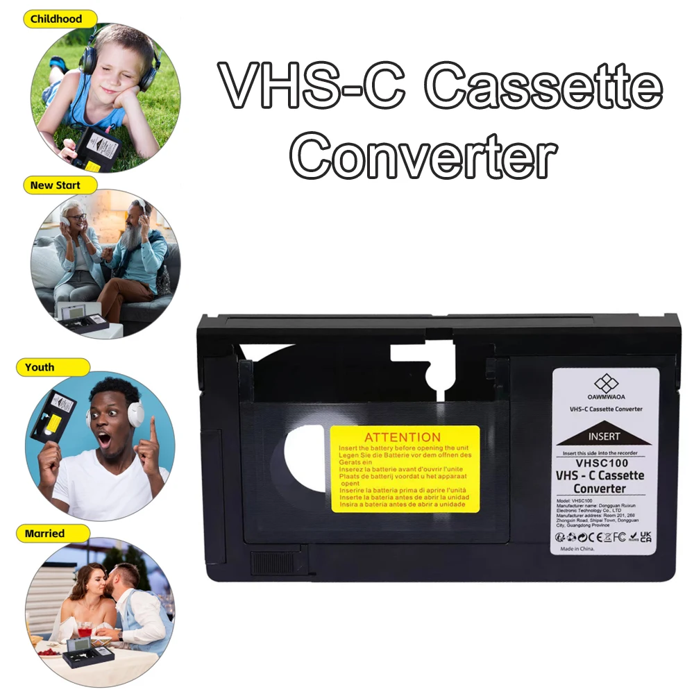 Оригинальный заводской герметичный VHS для видеокамер VHSC Digital Convert VHS в адаптер для VHSC Vhs-c Компактная видеолента
Оригинальный заводской герметичный VHS для видеокамер VHSC Digital Convert VHS в адаптер для VHSC Vhs-c Компактная видеолента