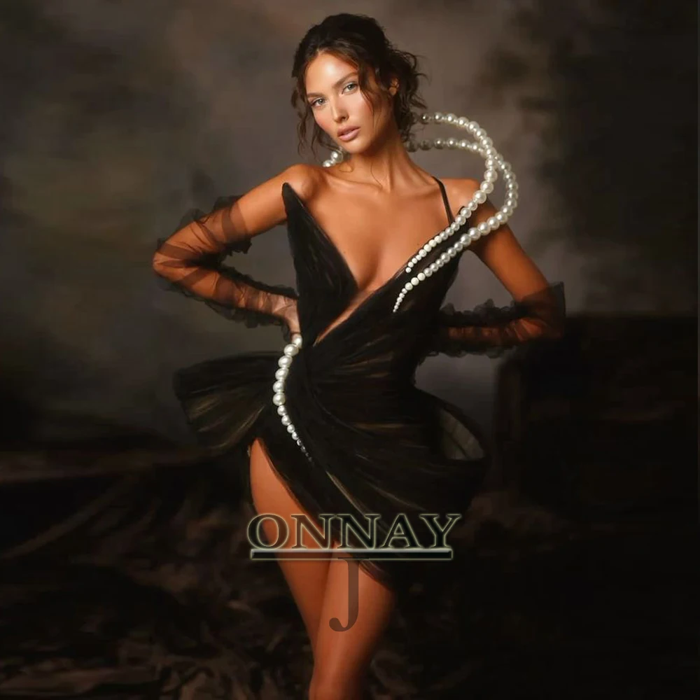 Customized Fairytale One Shoulder Homecoming Dresses Pearls Pleated Cocktail Prom Party Gown for Women Vestidos De Gala Plus
Customized Fairytale One Shoulder Homecoming Dresses Pearls Pleated Cocktail Prom Party Gown for Women Vestidos De Gala Plus