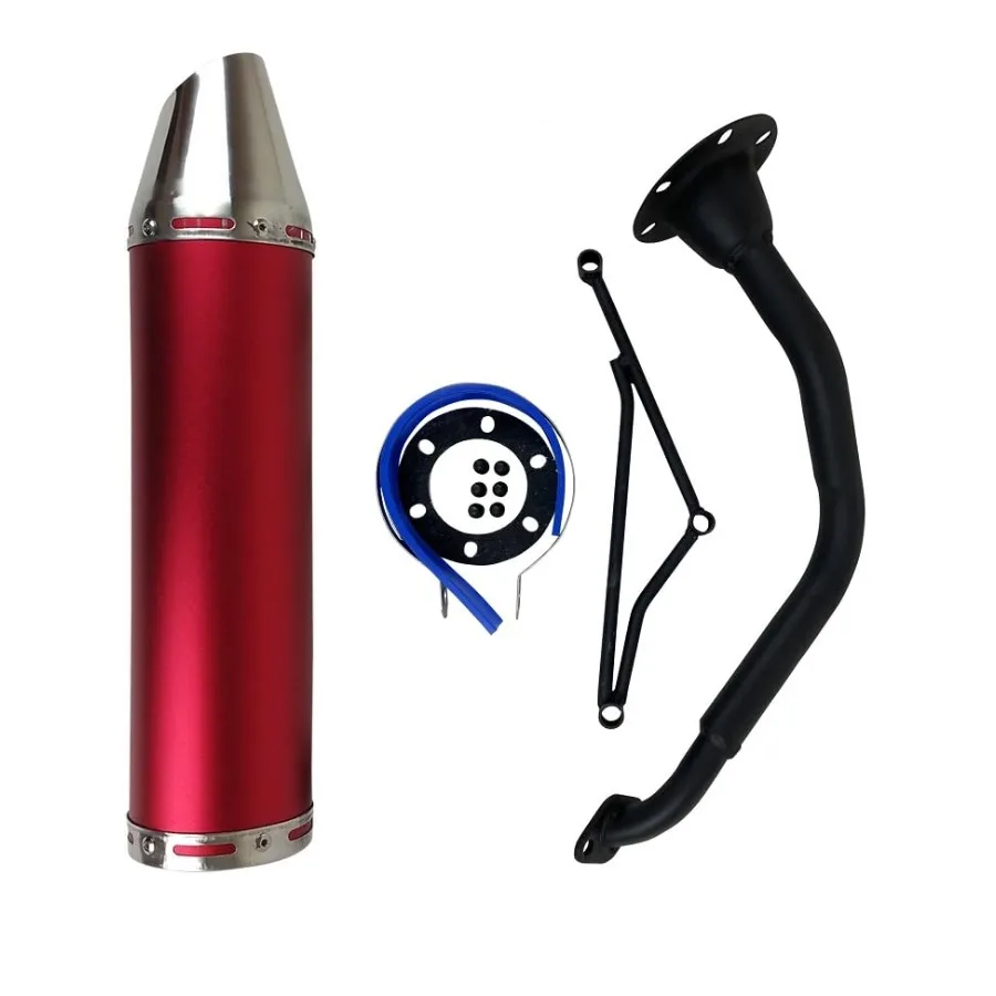 High Performance Muffler Exhaust System for 125cc 150cc GY6 Scooter Moped TaoTao Kymco Vitacci Benelli Beast 150 Upgrade for 15
High Performance Muffler Exhaust System for 125cc 150cc GY6 Scooter Moped TaoTao Kymco Vitacci Benelli Beast 150 Upgrade for 15