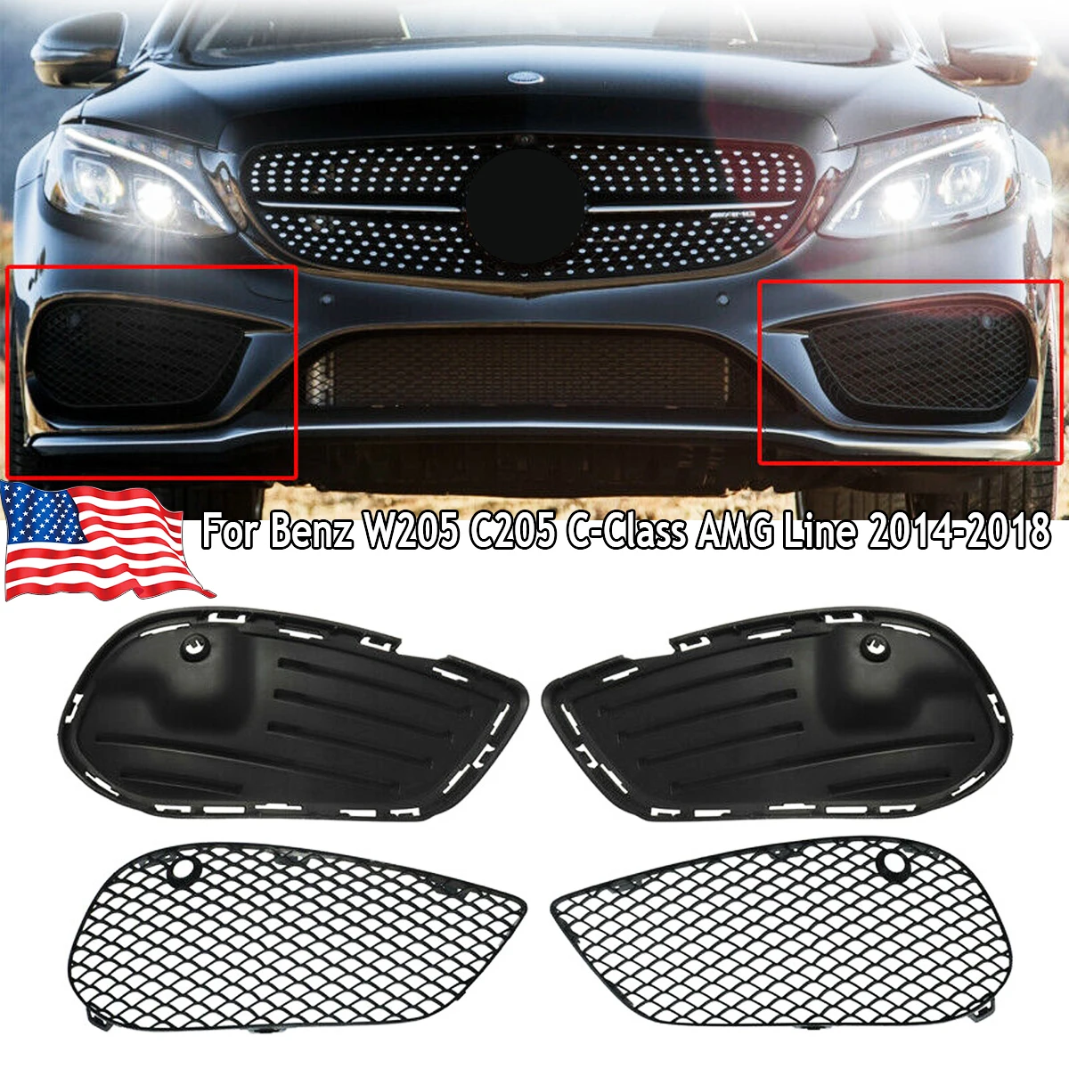 Для Mercedes-Benz C-Class W205 C300 C180 нижняя решетка переднего бампера 2015-2018 передняя противотуманная фара сотовая вентиляционная решетка накладка
Для Mercedes-Benz C-Class W205 C300 C180 нижняя решетка переднего бампера 2015-2018 передняя противотуманная фара сотовая вентиляционная решетка накладка