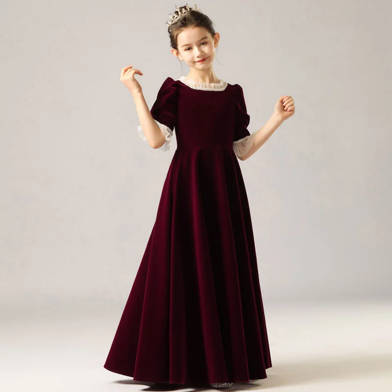 Girls Velvet Square Neck Lace Children's Elegant Dress Festival Dress Junior Bridesmaid Dress Set Birthday/Customizable
Girls Velvet Square Neck Lace Children's Elegant Dress Festival Dress Junior Bridesmaid Dress Set Birthday/Customizable