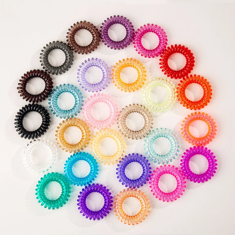 Simple Temperament Rubber Female Hair Accessories Girl Telephone Wire Spiral Headband Cute Traceless Elastic Hair Accessories
Simple Temperament Rubber Female Hair Accessories Girl Telephone Wire Spiral Headband Cute Traceless Elastic Hair Accessories