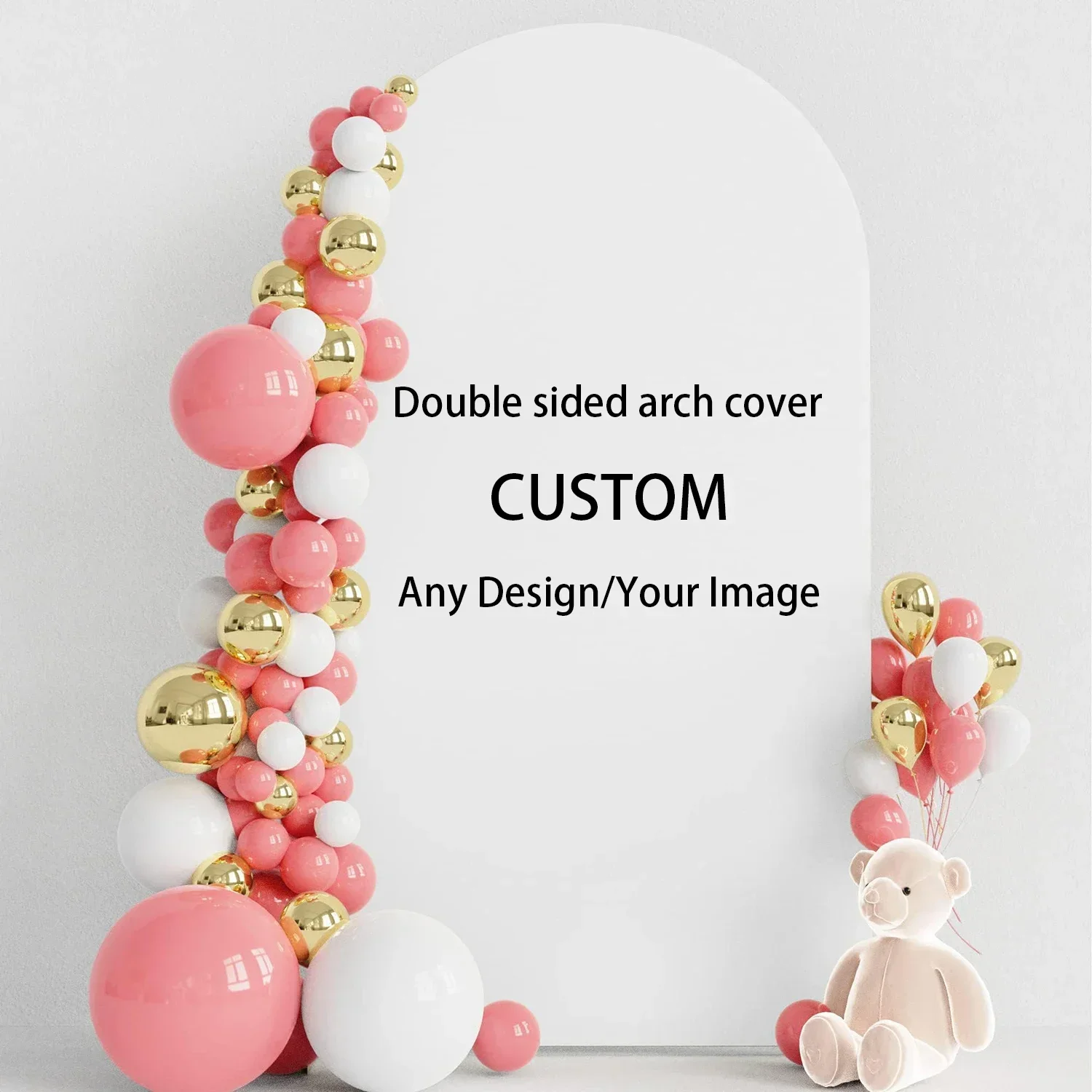 VIKAMA Customized Arch Background Cover Double Sided, Birthday, Wedding, Baby Shower Ceremony Party Background Decoration
VIKAMA Customized Arch Background Cover Double Sided, Birthday, Wedding, Baby Shower Ceremony Party Background Decoration